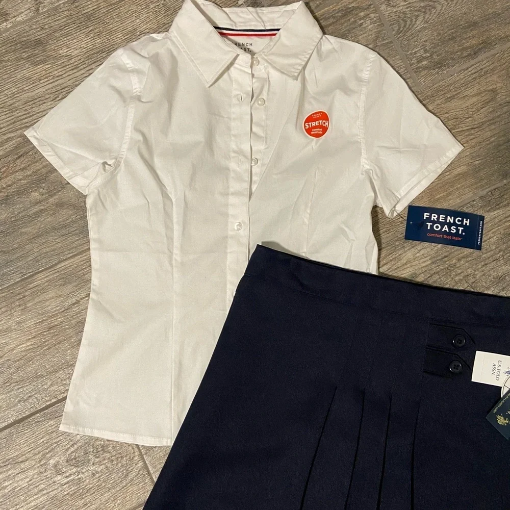U.S. Polo Assn. scooter uniform skirt w/top